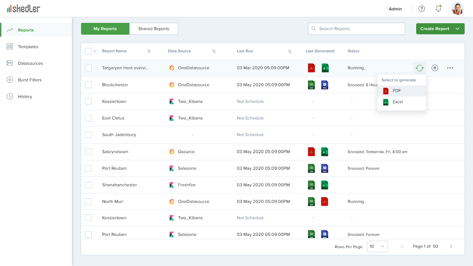 Skedler Reports for Grafana